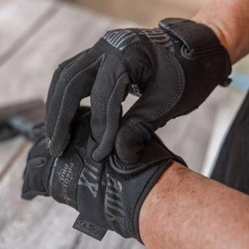 MECHANIX WEAR PRECISION PRO HIGH-DEXTERITY GRIP HANDSCHUH COVERT SCHWARZ